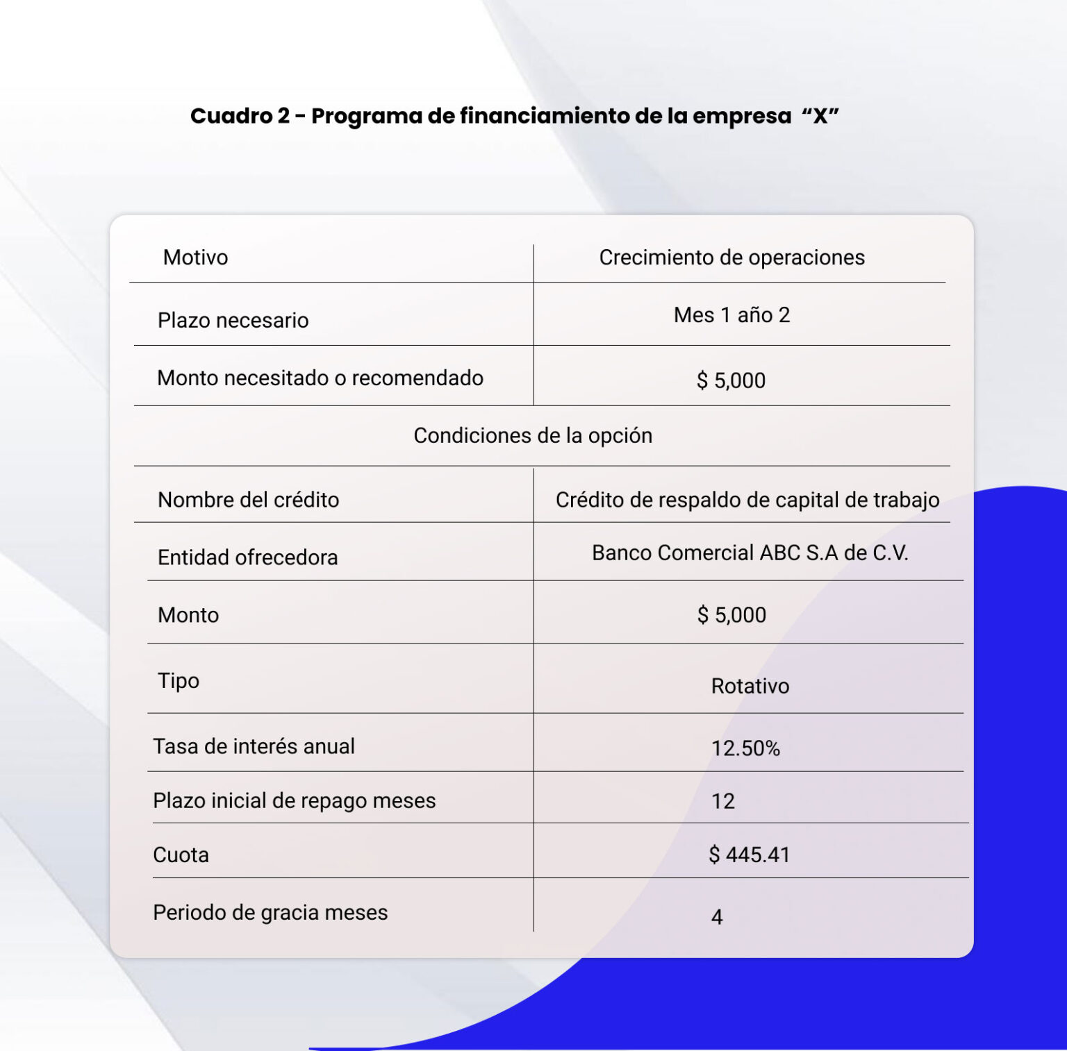 Cómo funciona un programa de financiamiento